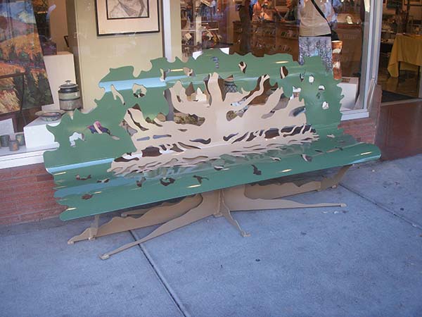 Oak Tree Bench Public Art